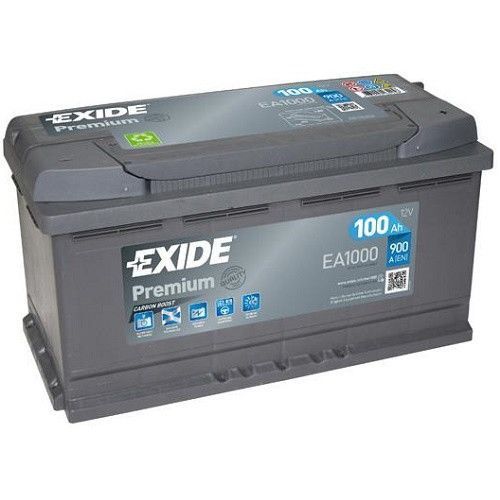 Акумулятор Exide Premium 100ah 900A EA1000 фото