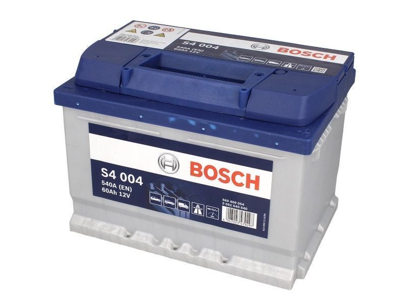 Акумулятор BOSCH 12В 60Аг 540A S4 0092S40060 фото